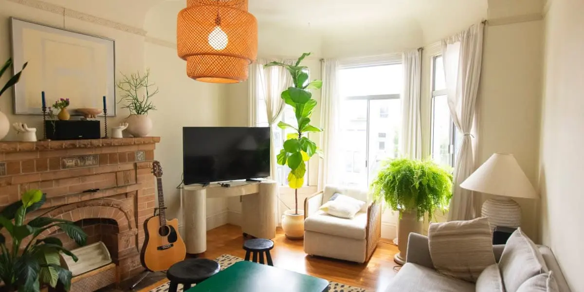 Well Lit Living Room