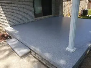 residential concrete floor coating