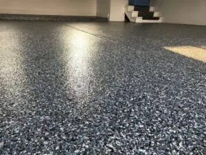 residential garage epoxy floor