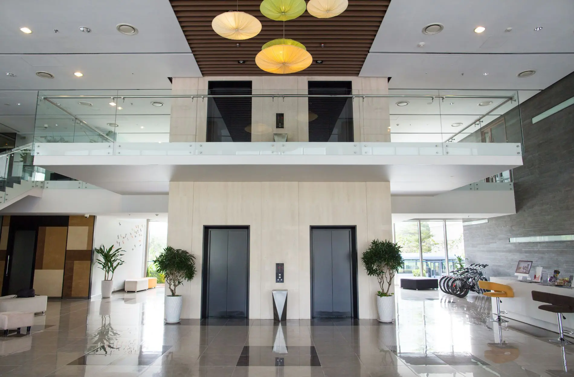 office lobby