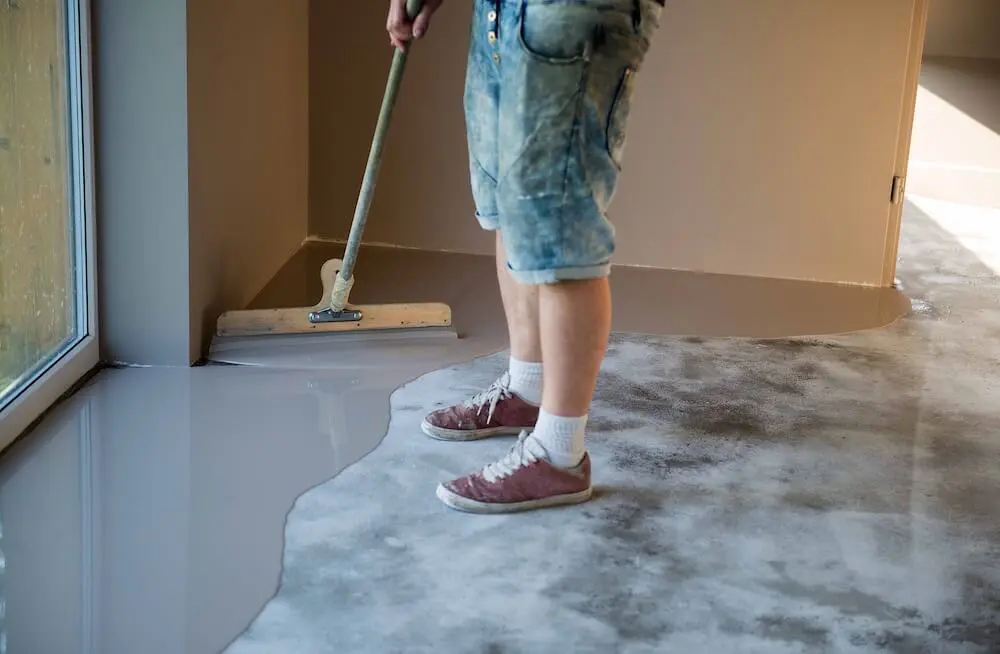 epoxy flooring in detroit winter